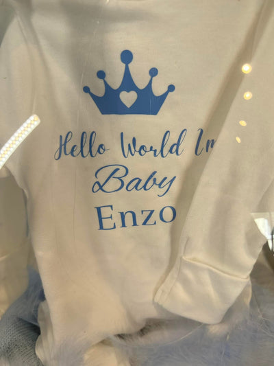 Customised Baby sleep suit