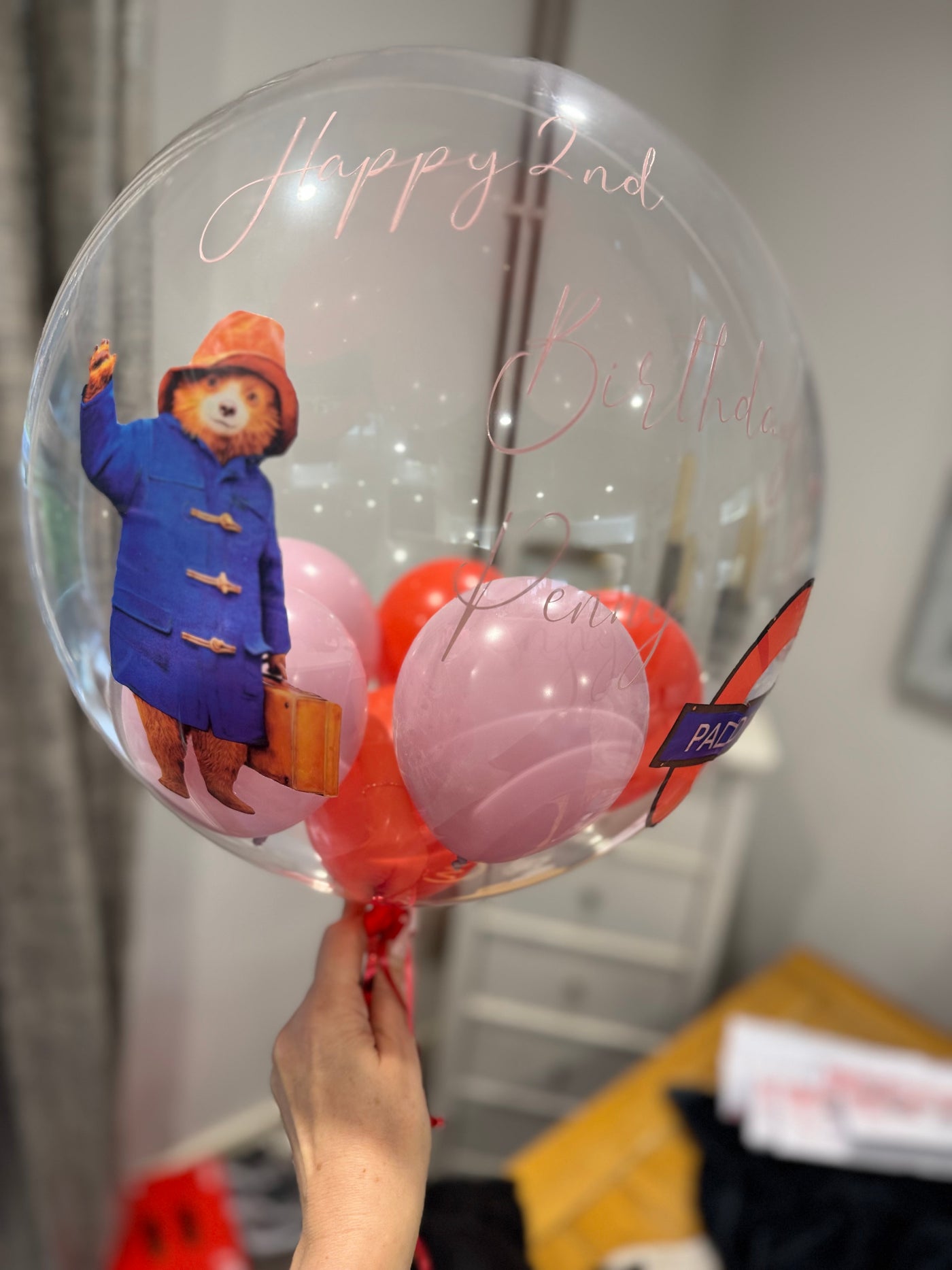 Helium Customised themed Deco balloon