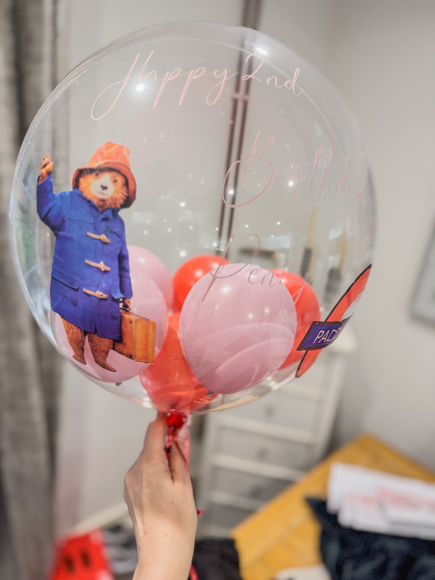 Helium Customised themed Deco balloon