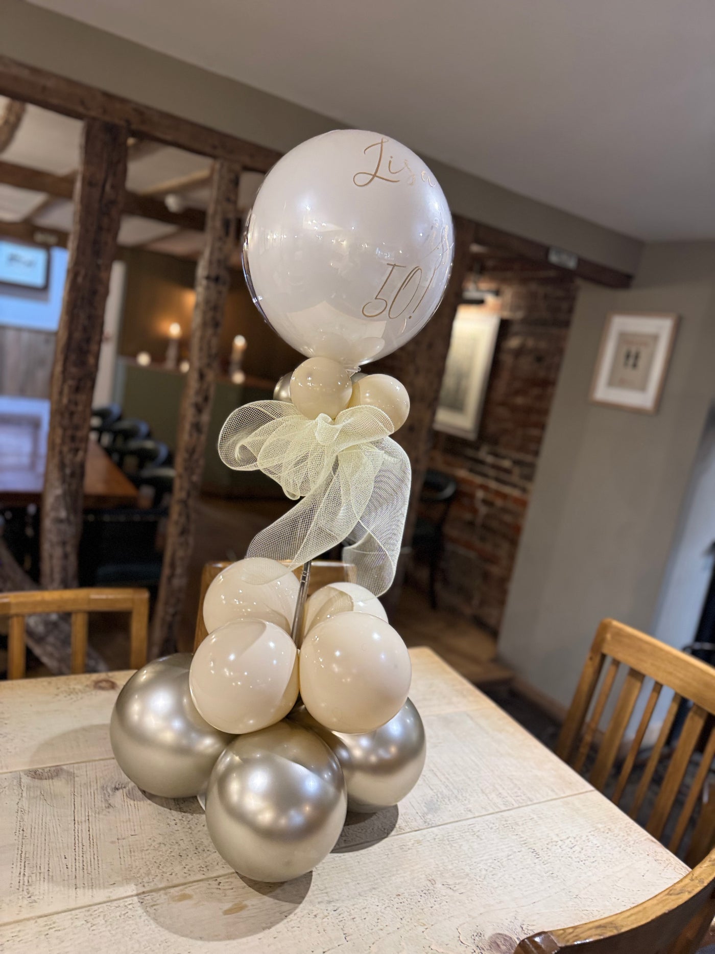 Bobo Balloon Table Centerpieces – Elegant &amp; Unique Décor 🎈✨